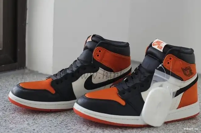 Jordan Shattered God Satin Backboard ready High 1 ship Retro materials to PK real 0509